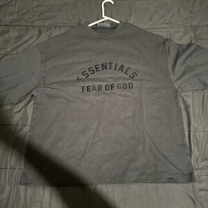 Fear of God Essentials Black T-Shirt